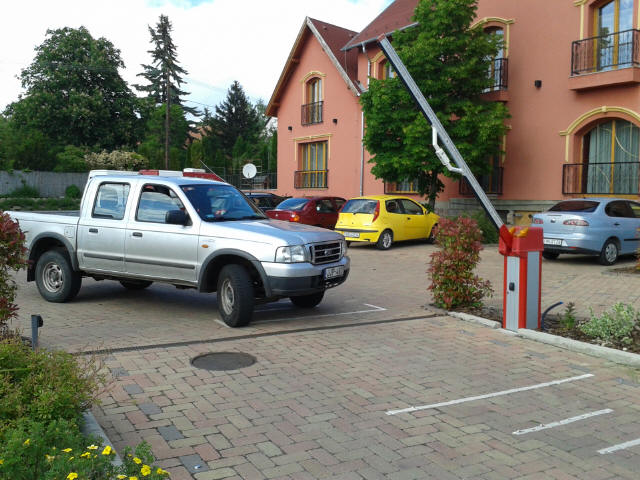 Hotel-Parkplatz