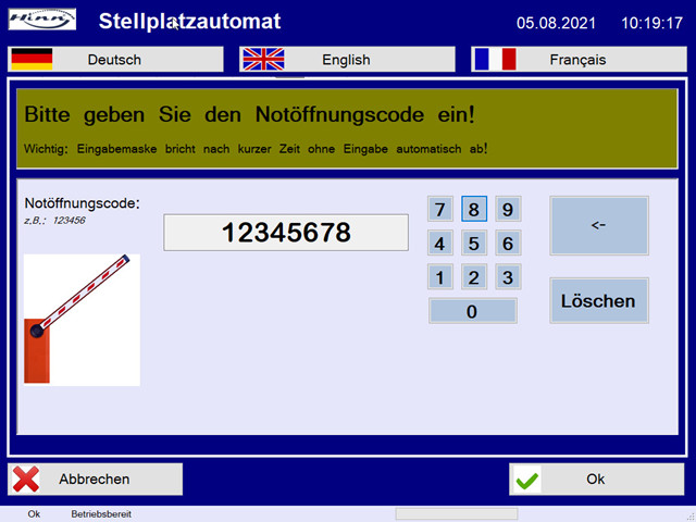 Notöffnung