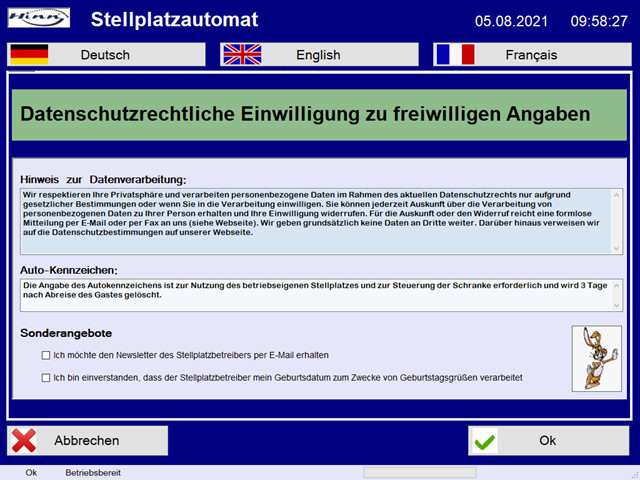 Datenschutz